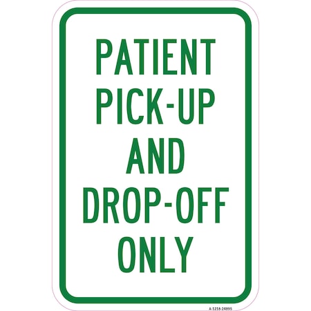 Signmission Safety Sign, 12 in Height, Aluminum, 18 in Length, 24895 A-1218-24895
